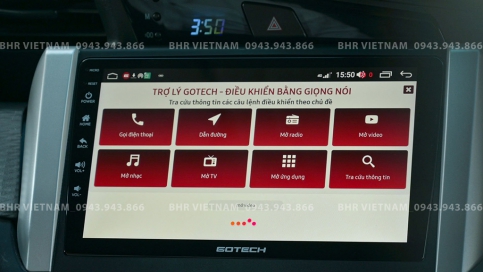 Màn hình DVD Android xe Toyota Innova 2016 - nay | Gotech GT8 Max